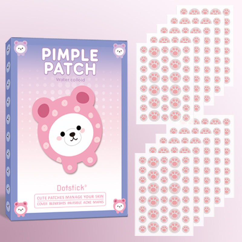 Cute Bear Paw Pimple Patch = T - Just Beauty Makeup ulasan dan harga