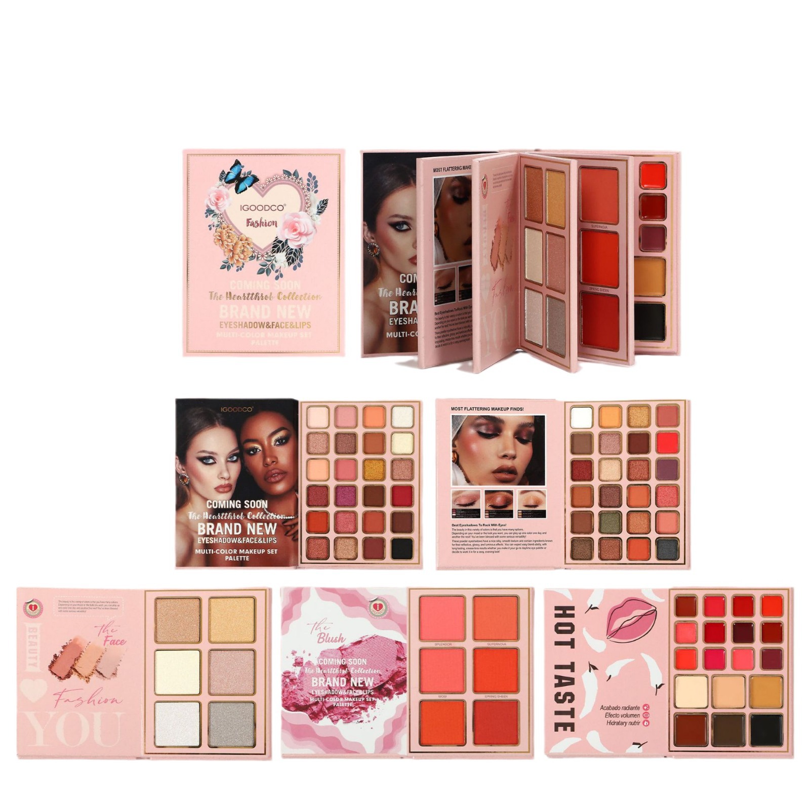 Professional 78-Color All-in-O - Beauty Makeup Book ulasan dan harga
