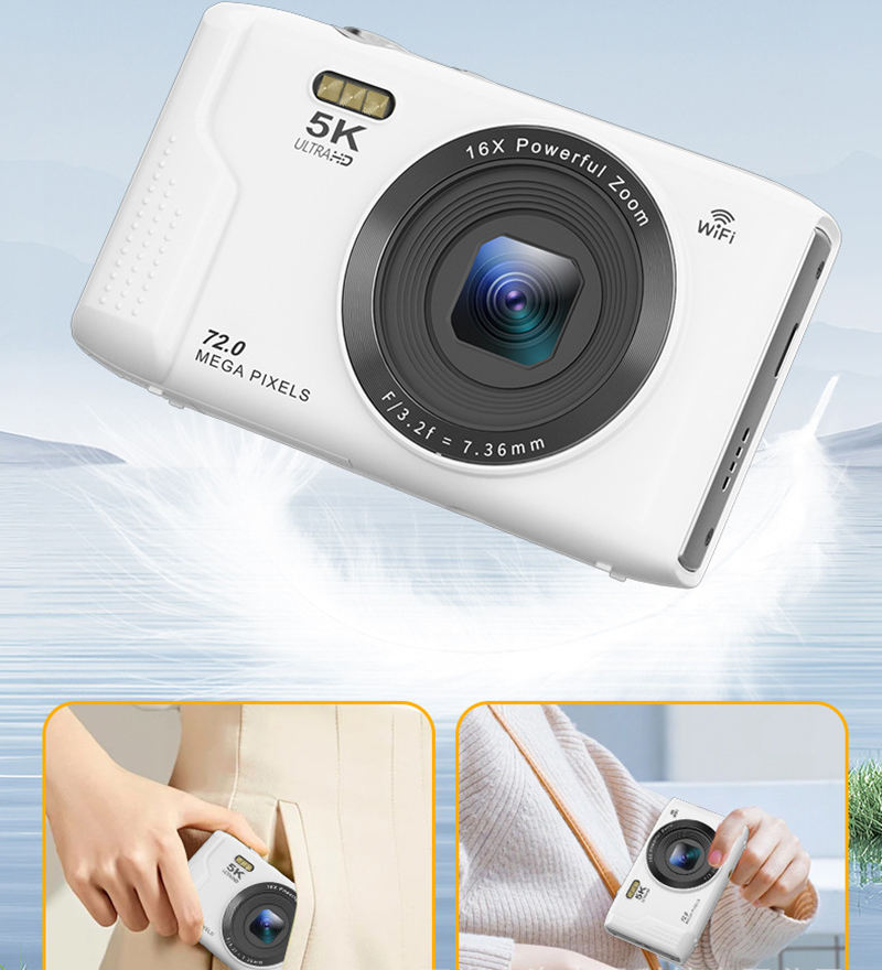 Beauty Makeup Camera - 5K Student Camera Cheap Price Video