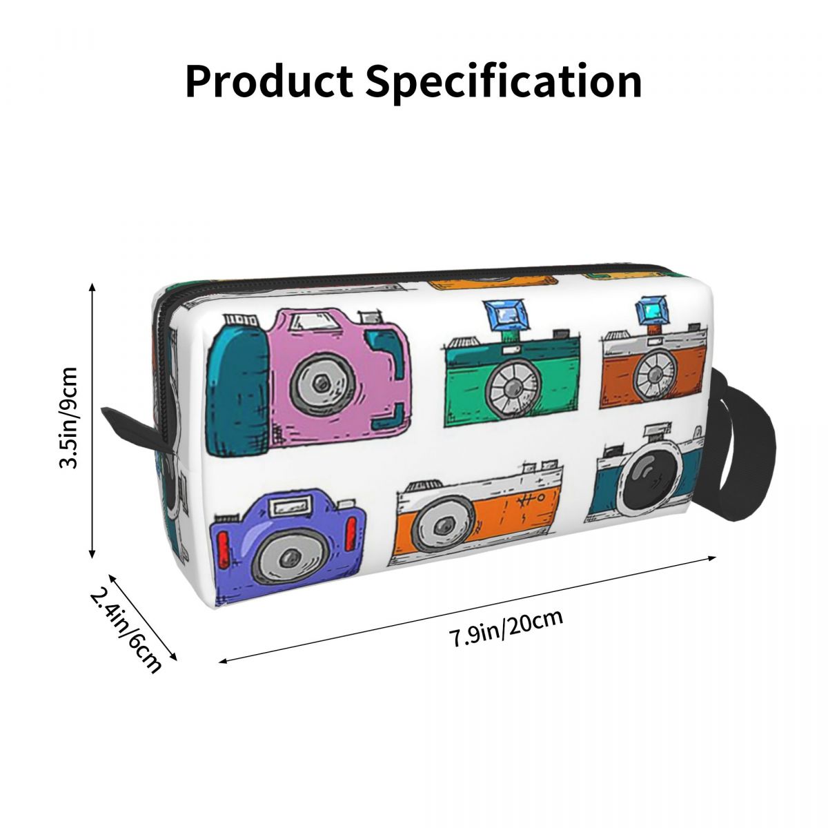 Retro Camera Makeup Bag Cosmet - Beauty Makeup Camera ulasan dan harga