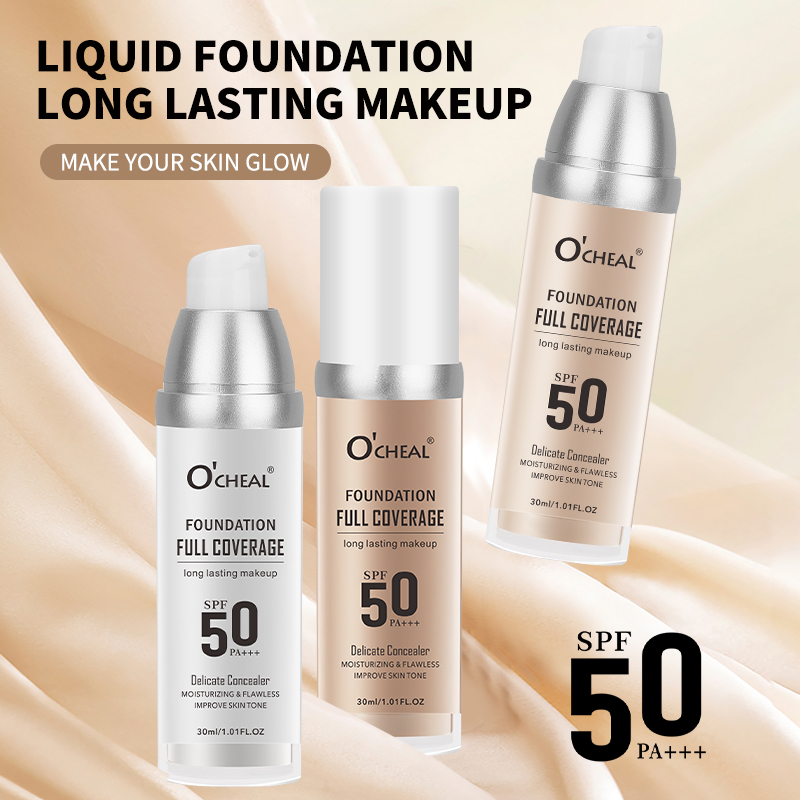 O‘CHEAL 50PA+++ Liquid Foundat - Beauty Makeup Camera ulasan dan harga