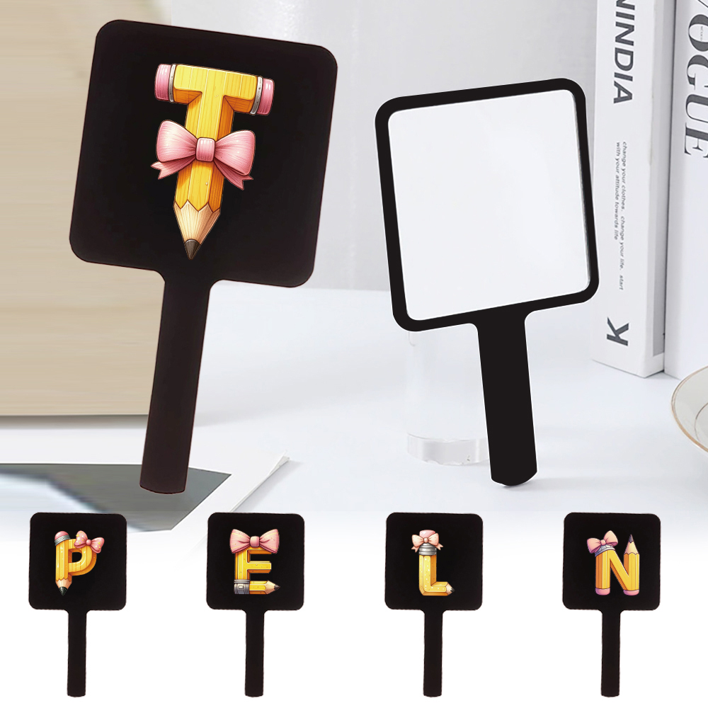Square Waterproof Makeup Mirro - Jade Roller Gua Sha ulasan dan harga
