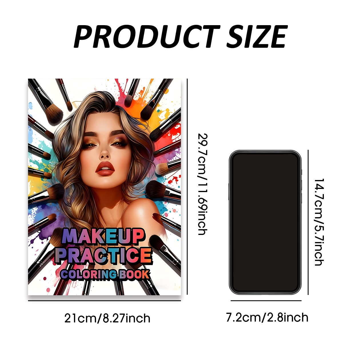 Makeup Practice Coloring Book  - Beauty Makeup Camera ulasan dan harga