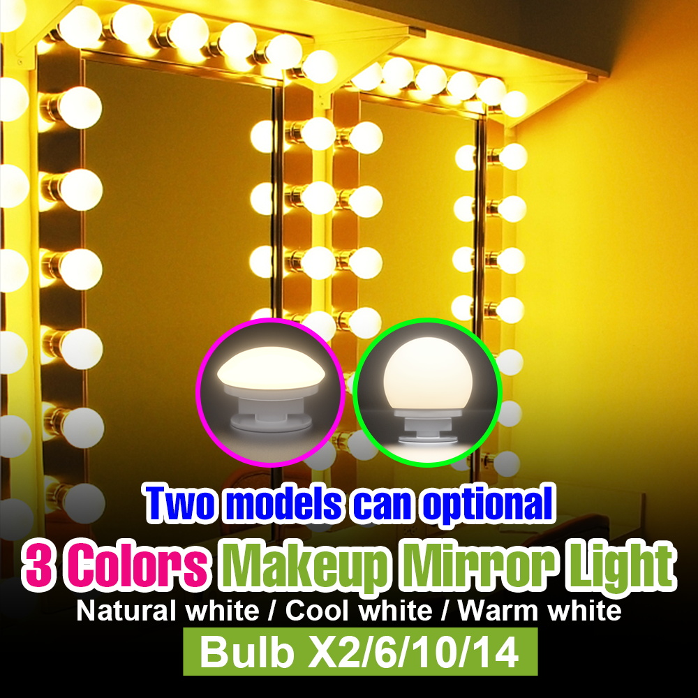 LED Makeup Mirror Light 5V Dim - Beauty Makeup Light ulasan dan harga