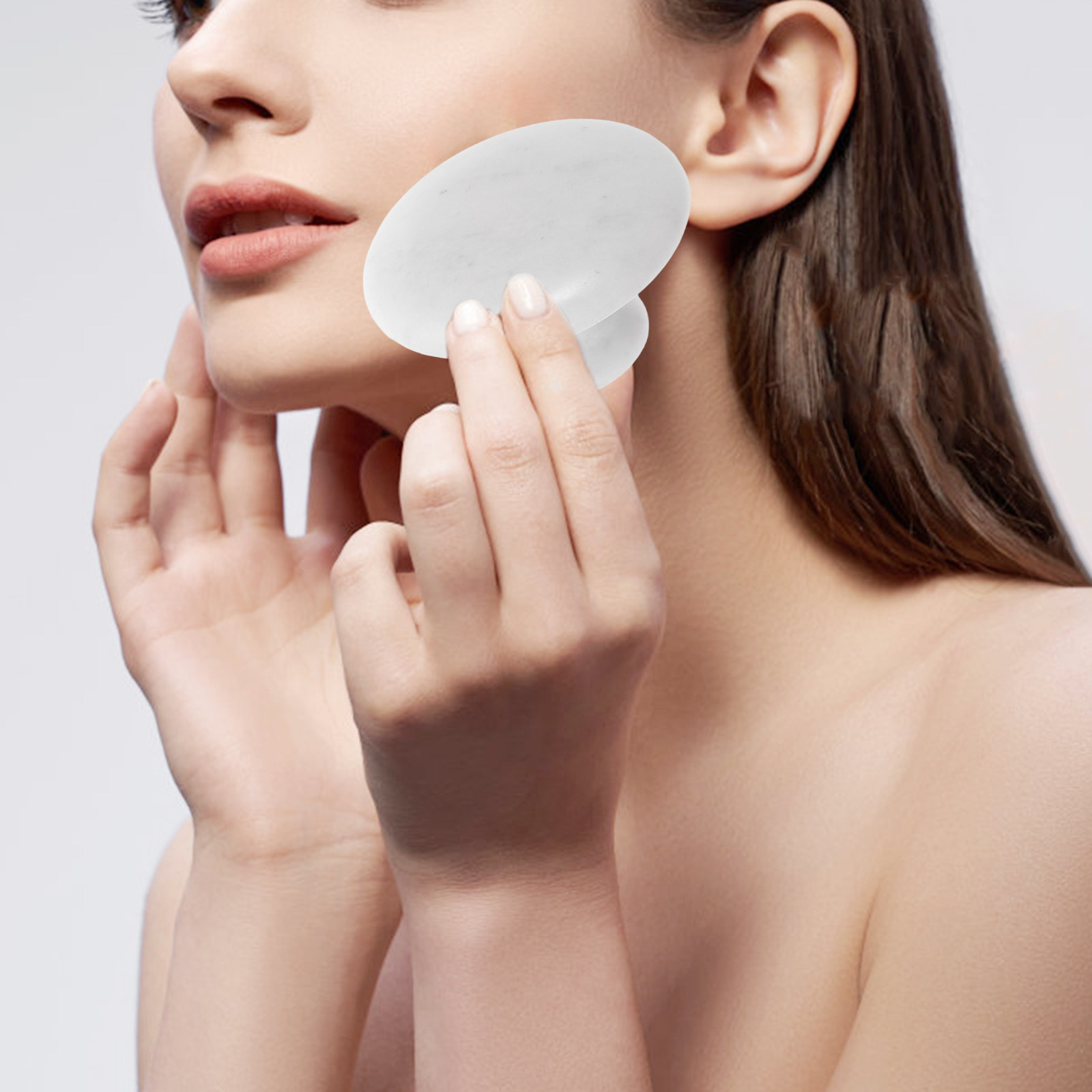 Jade Facial Massage Roller Whi - Beauty Makeup Camera ulasan dan harga