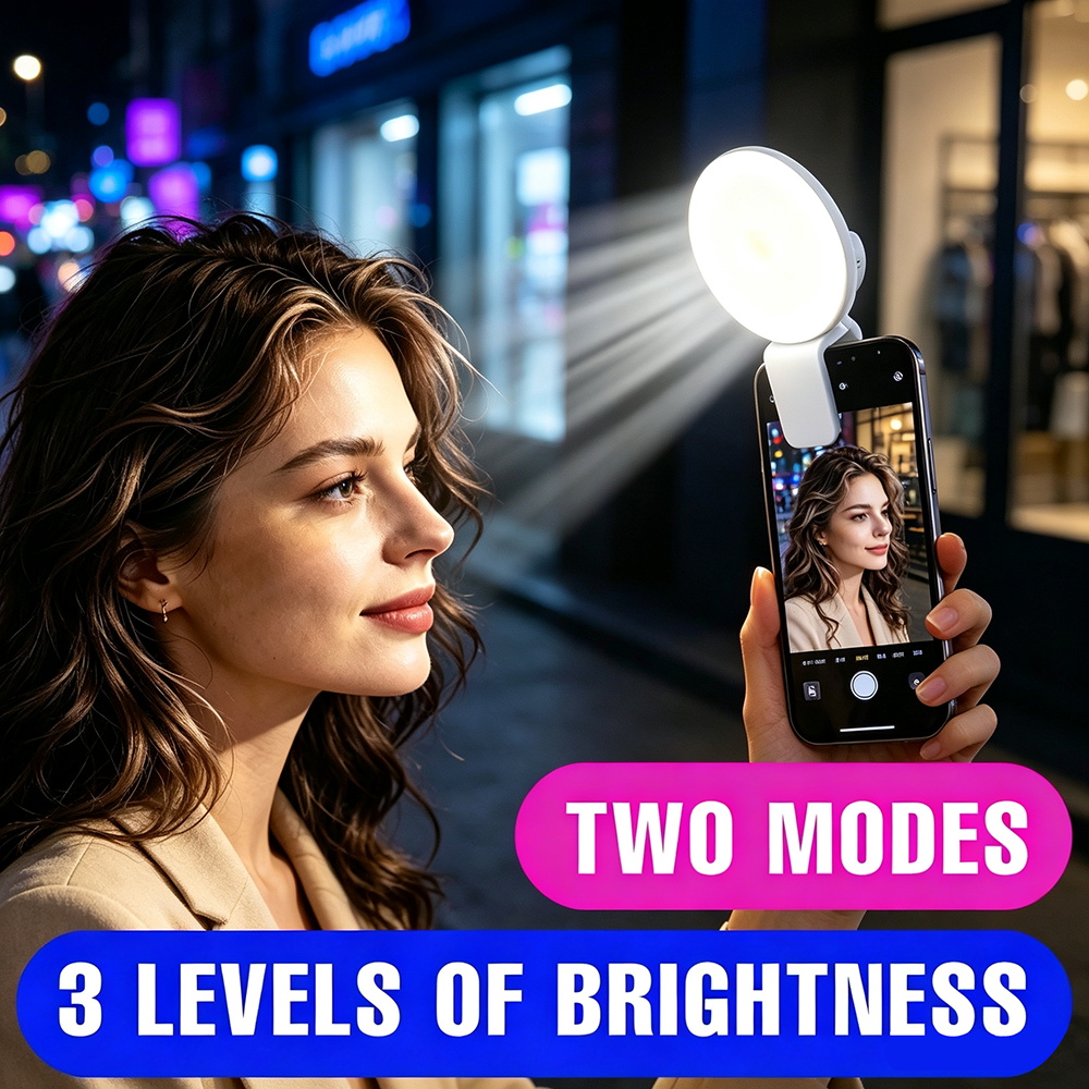 Portable Clip On Selfie Fill L - Beauty Makeup Light ulasan dan harga