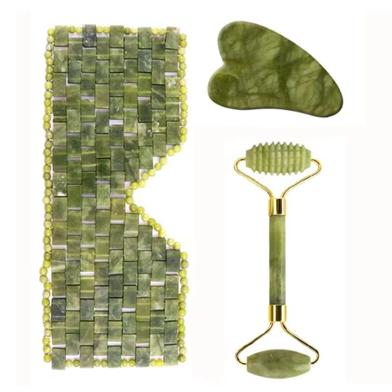 Jade Eye Mask Facial Massager  - Jade Roller Gua Sha ulasan dan harga