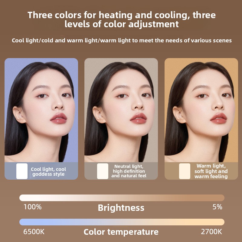 Portable RGB LED Fill Light Mi - Beauty Makeup Camera ulasan dan harga