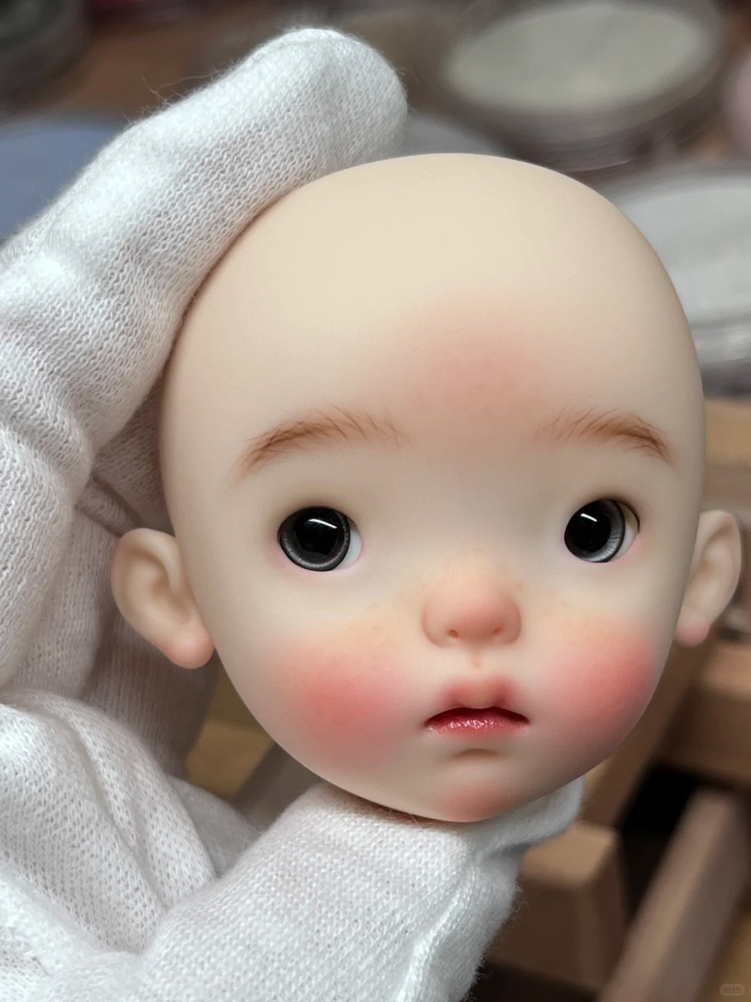 1/6 Scale SD BJD Doll Head - d - Just Beauty Makeup ulasan dan harga