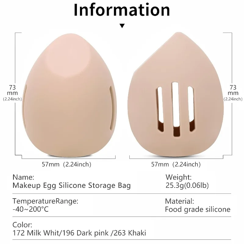 Silicone Beauty Egg Breathable - Beauty Makeup Egg ulasan dan harga