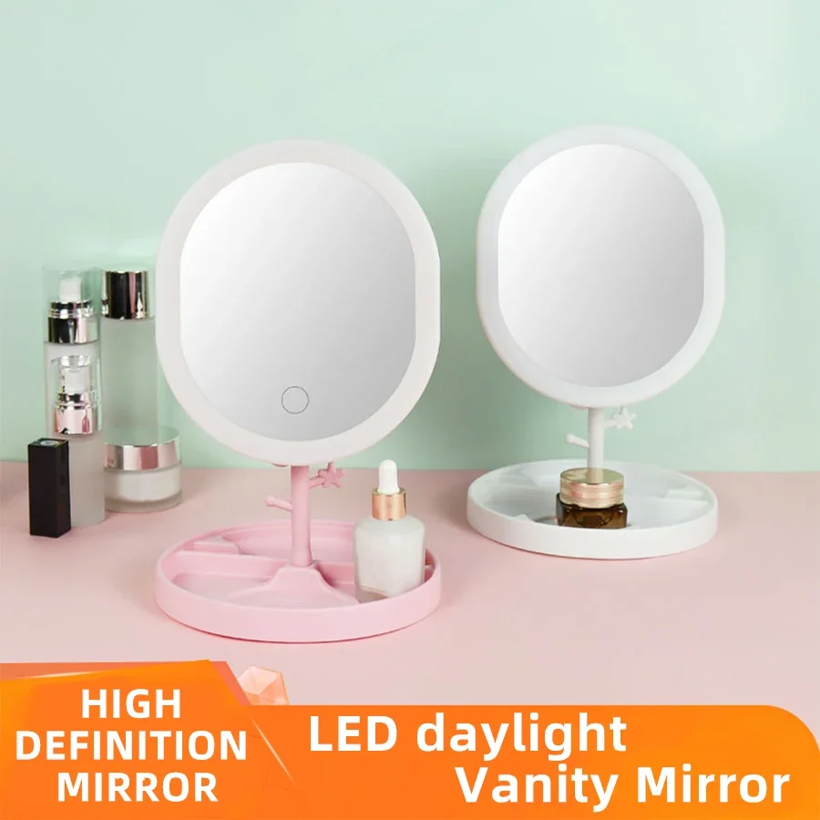 Makeup Mirror With LED Light D - Beauty Makeup Light ulasan dan harga