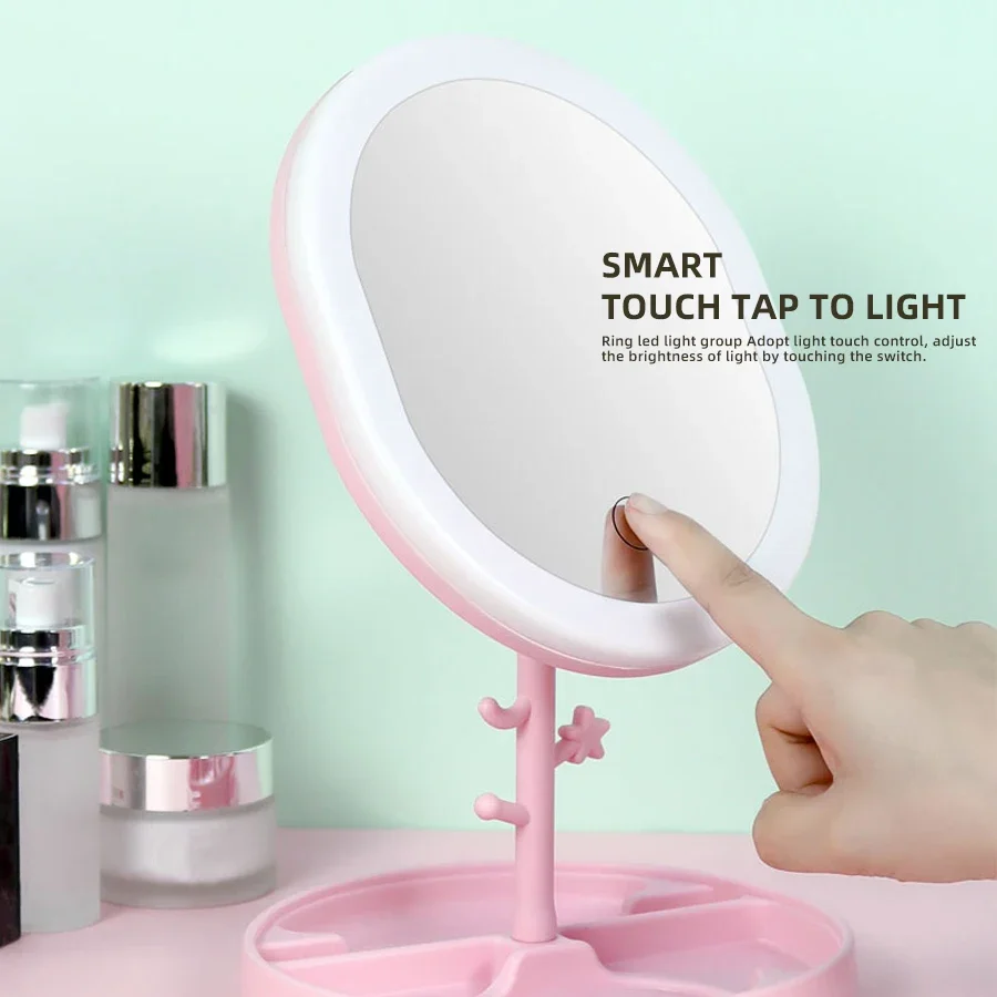 Makeup Mirror With LED Light D - Beauty Makeup Light ulasan dan harga