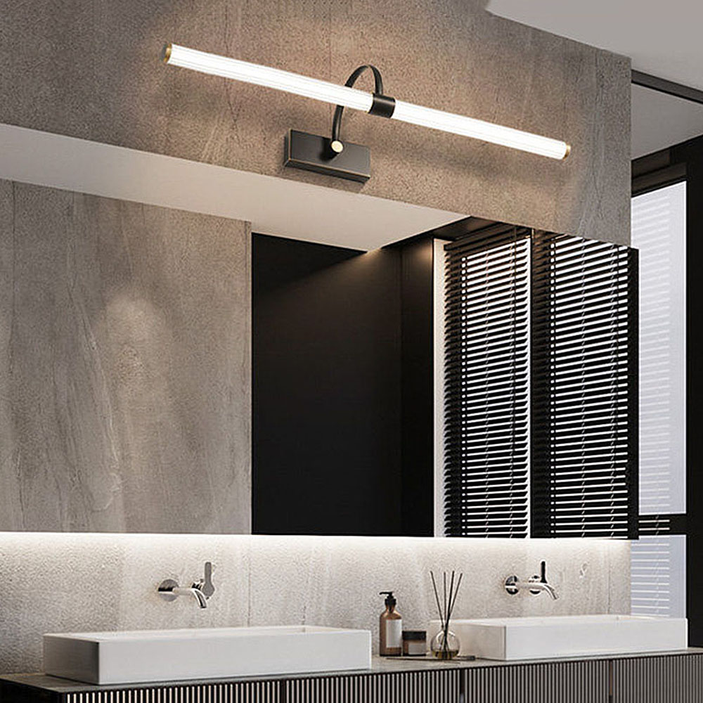 Modern Brass Acrylic LED Wall  - Beauty Makeup Light ulasan dan harga