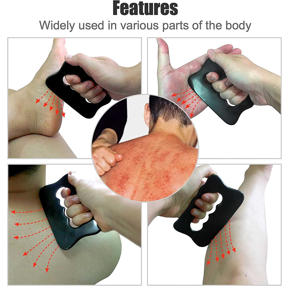 1 PCS Gua Sha Massage Tool, Bi - Jade Roller Gua Sha ulasan dan harga