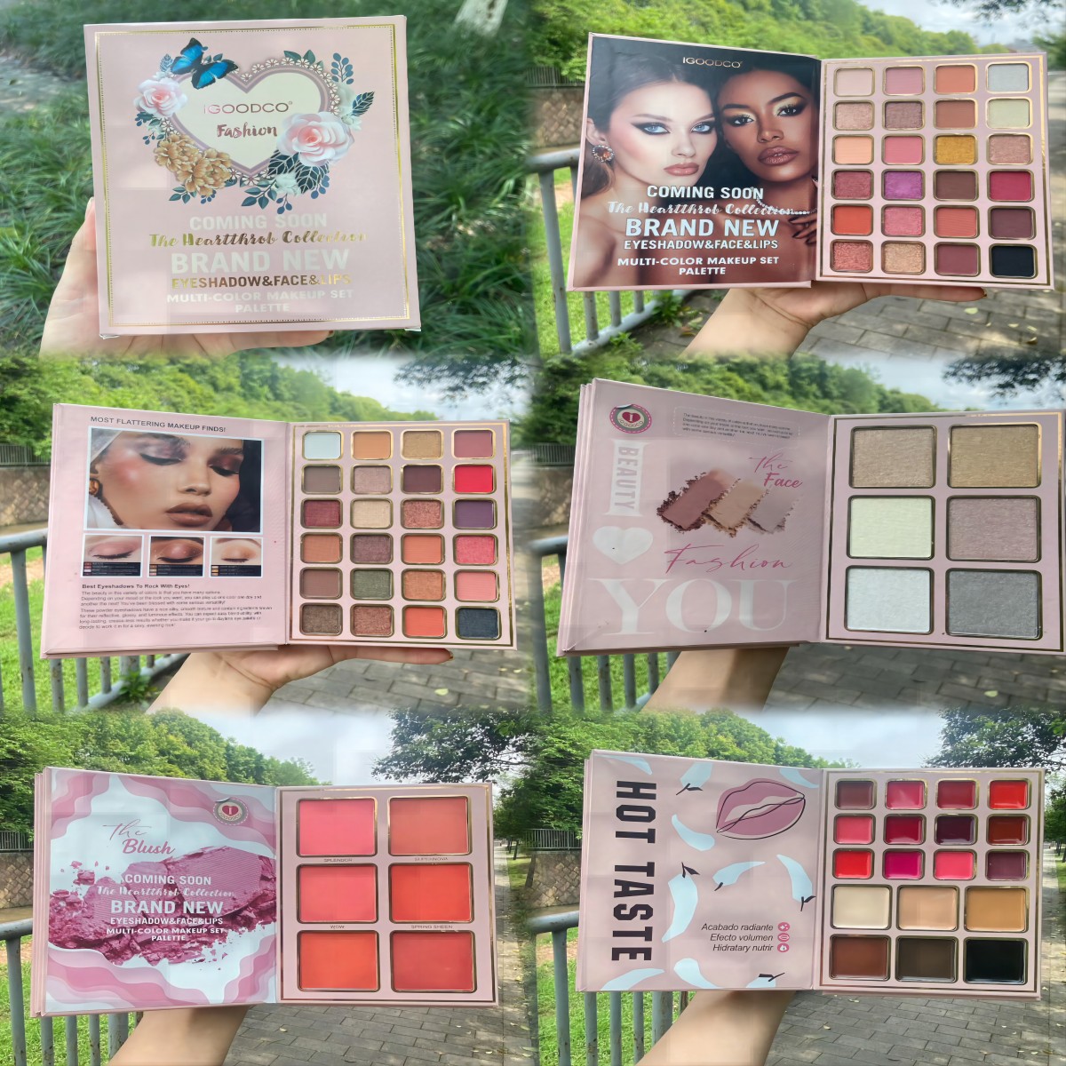 Professional 78-Color All-in-O - Beauty Makeup Book ulasan dan harga
