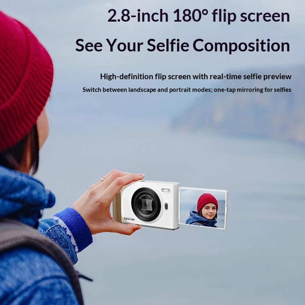 48MP Digital Camera Beauty Fil - Beauty Makeup Camera ulasan dan harga