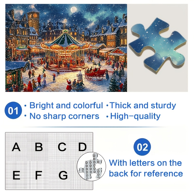 500/1000/1200/2000PCS Puzzle C - J Beauty Makeup ulasan dan harga