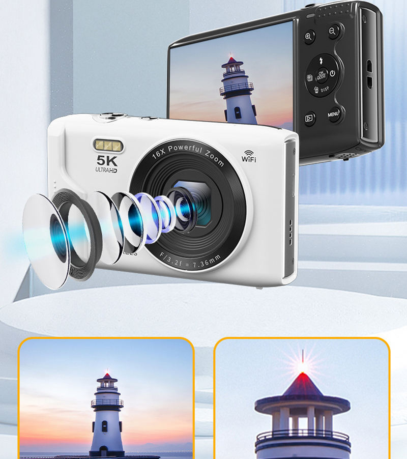 5K Student Camera Cheap Price  - Beauty Makeup Camera ulasan dan harga