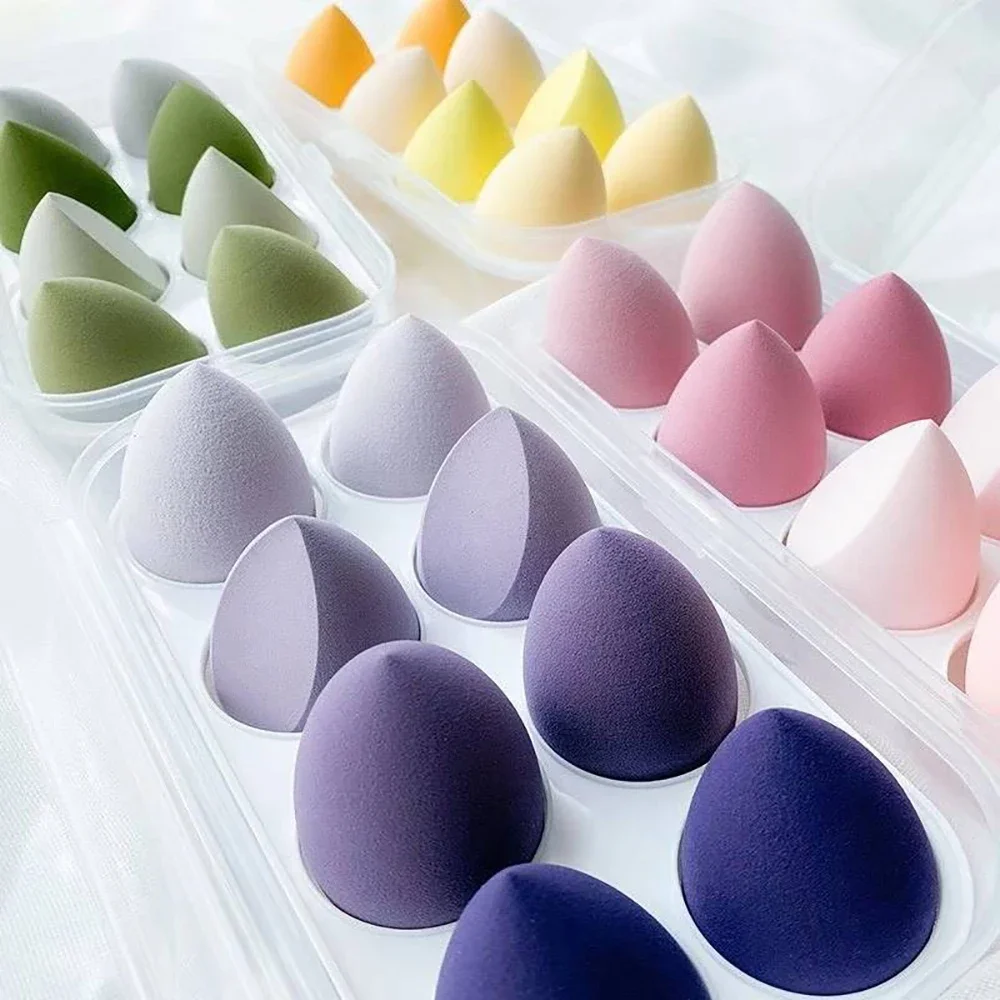 4/8pcs Makeup Sponge Blender B - Beauty Makeup Egg ulasan dan harga