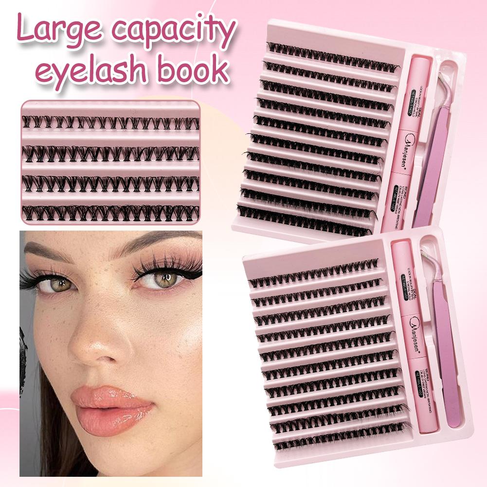Extension False Eyelashes Set  - Beauty Makeup Book ulasan dan harga