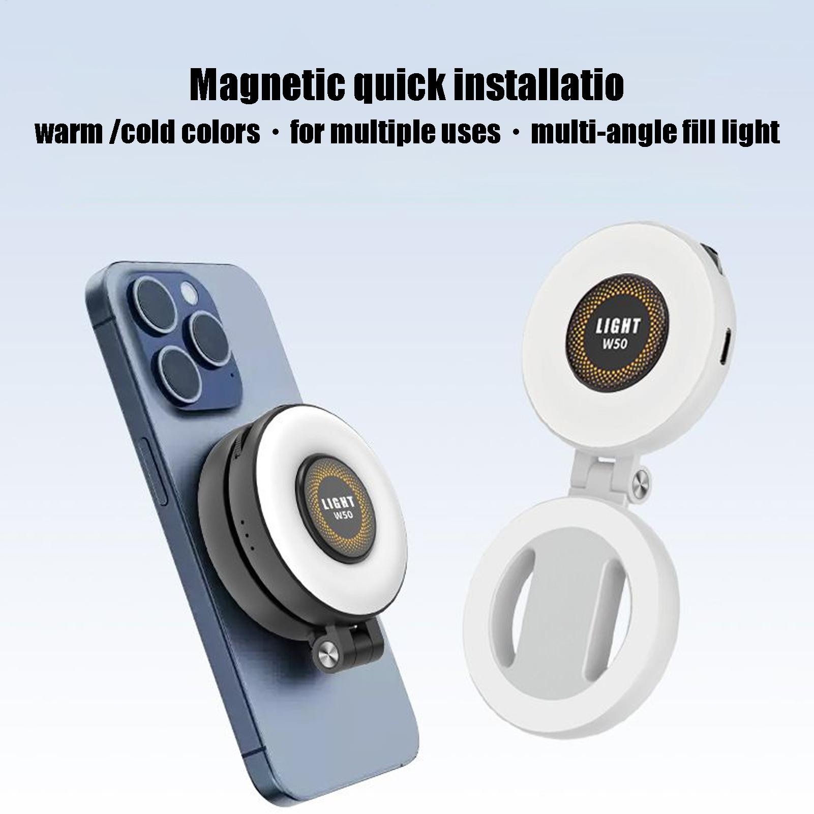 Magnetic Selfie Light 3 Modes  - Beauty Makeup Light ulasan dan harga