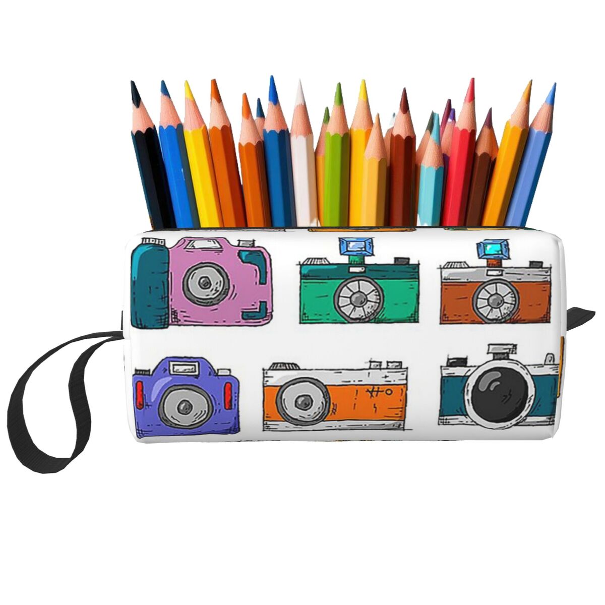 Retro Camera Makeup Bag Cosmet - Beauty Makeup Camera ulasan dan harga