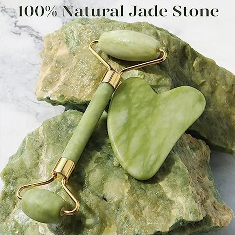 Natural Jade Roller Gua Sha Ma - Jade Roller Gua Sha ulasan dan harga