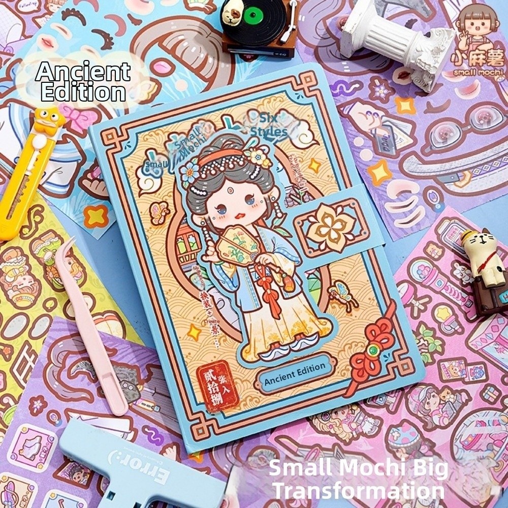 28 Sheets Cartoon Dress-up Sti - Beauty Makeup Book ulasan dan harga