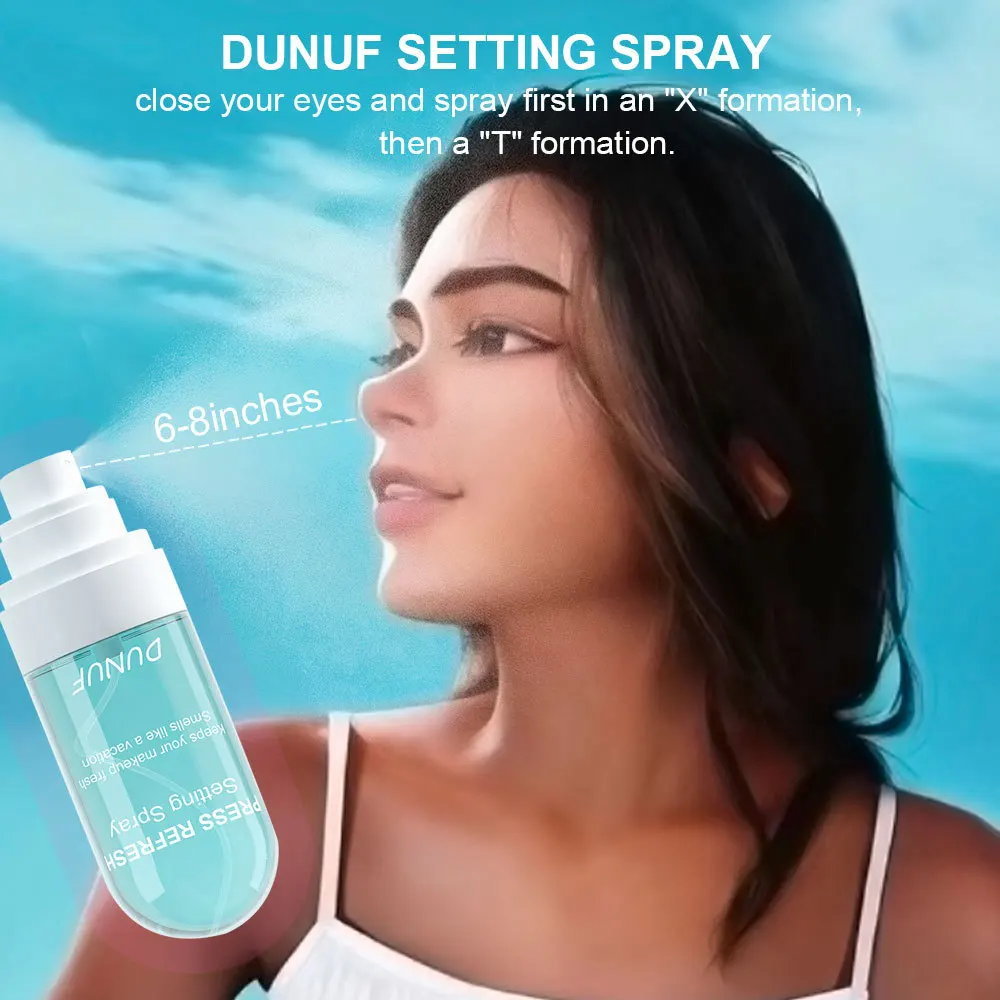 DUNUF 1 Pcs Moisturizing Makeu - Setting Spray ulasan dan harga