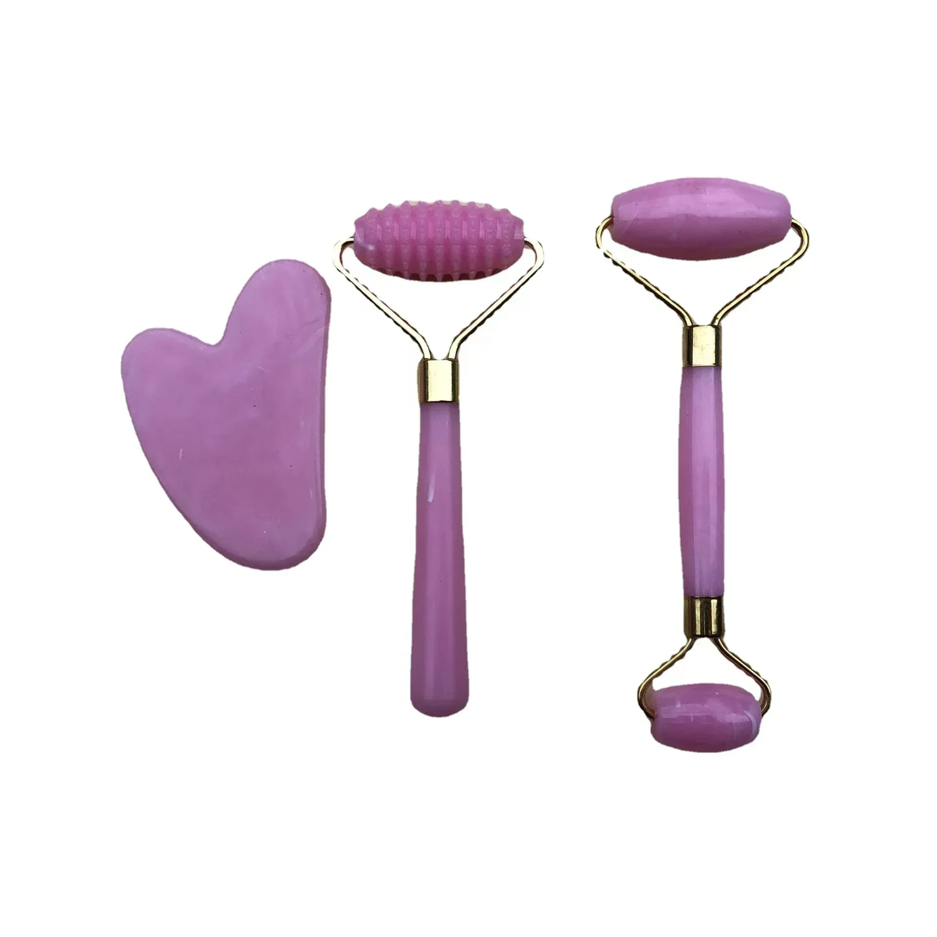 Resin Roller Massager for Face - Jade Roller Gua Sha ulasan dan harga