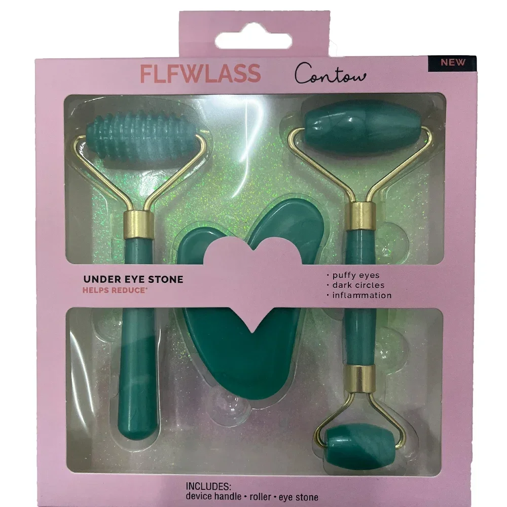 Resin Roller Massager for Face - Jade Roller Gua Sha ulasan dan harga
