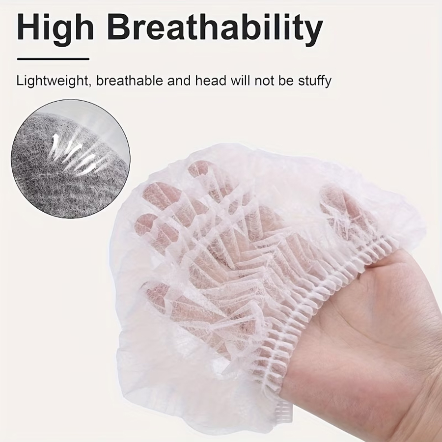 50 Pieces of Disposable Hats,  - Beauty Makeup Workshop ulasan dan harga