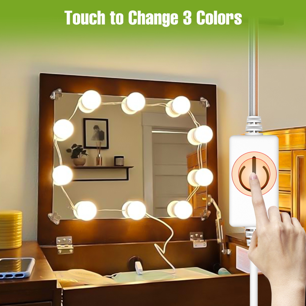 LED Makeup Mirror Light 5V Dim - Beauty Makeup Light ulasan dan harga