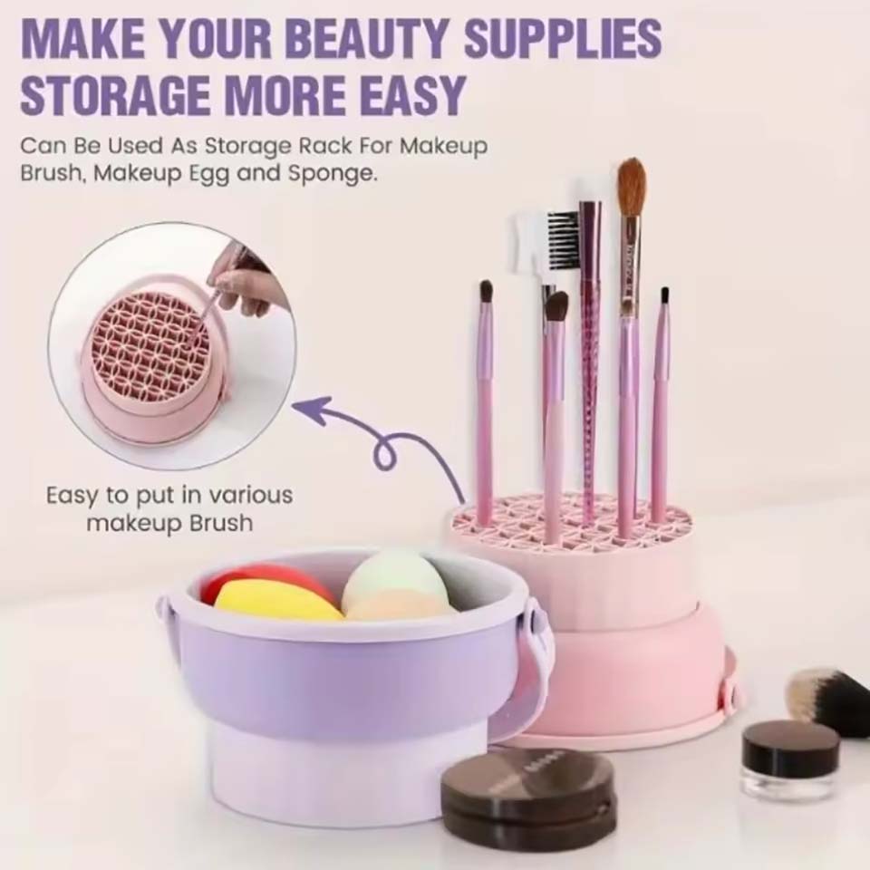Makeup Brush Cleaning Bowl Bea - Beauty Makeup Egg ulasan dan harga