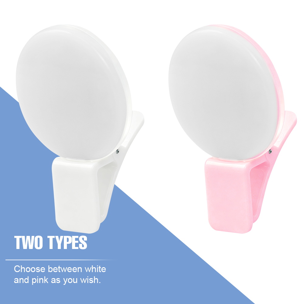 Clip On Selfie Fill Light Rech - Beauty Makeup Light ulasan dan harga