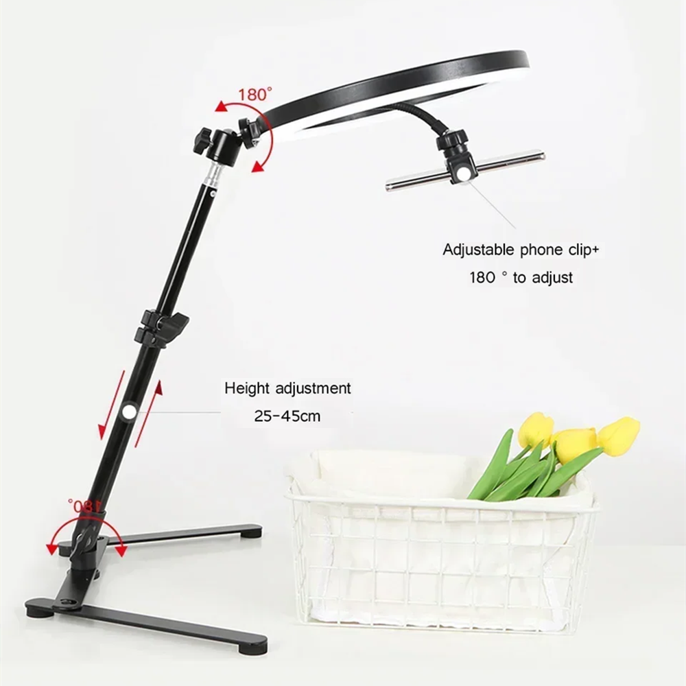 10''Ring Selfie Light Overhead - Beauty Makeup Camera ulasan dan harga