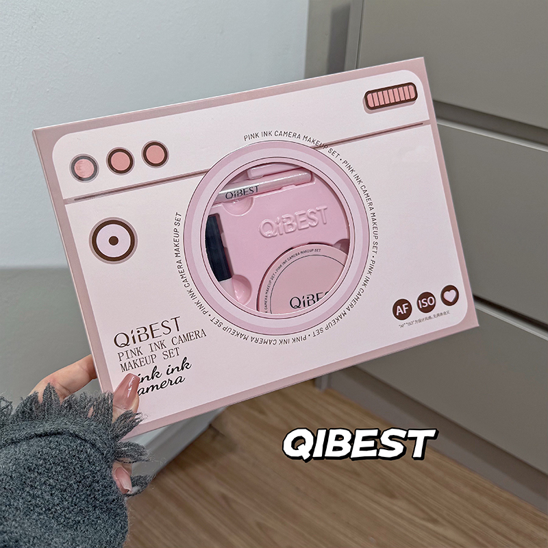 QIBEST Pink Camera Makeup Set  - Beauty Makeup Camera ulasan dan harga