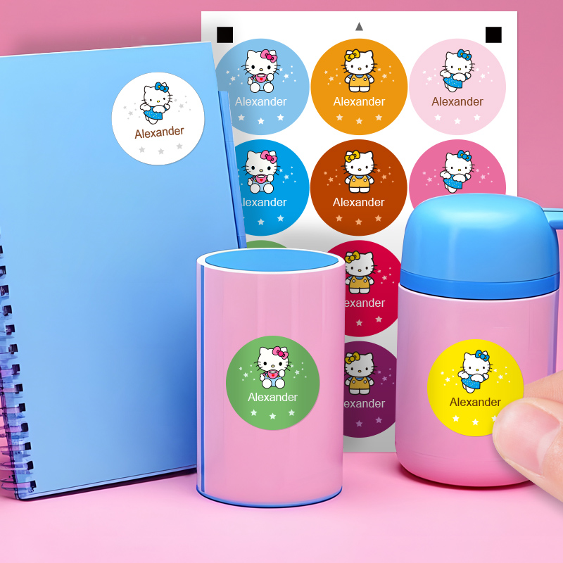 Custom Hello Kitty Name Sticke - Beauty Makeup Names ulasan dan harga