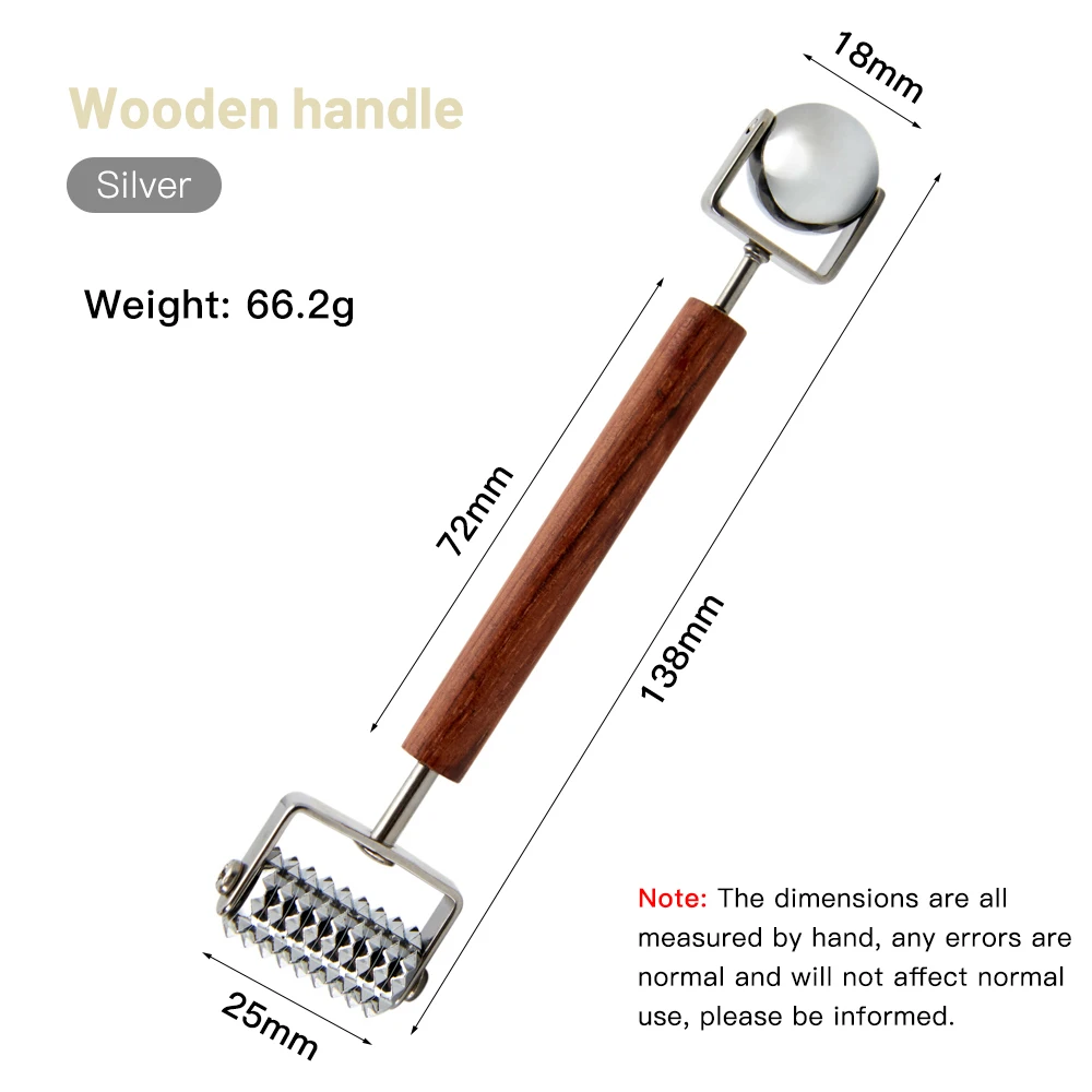 Stainless Steel Pointed Roller - Jade Roller Gua Sha ulasan dan harga