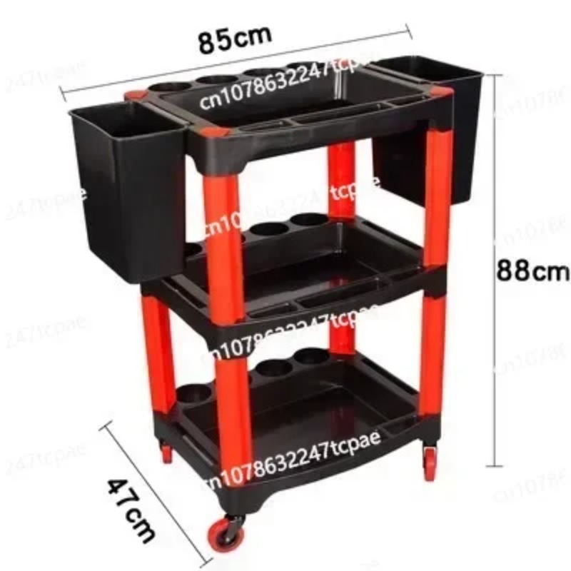 Heavy-Duty 3-Shelf Beauty Tool - Beauty Makeup Workshop ulasan dan harga