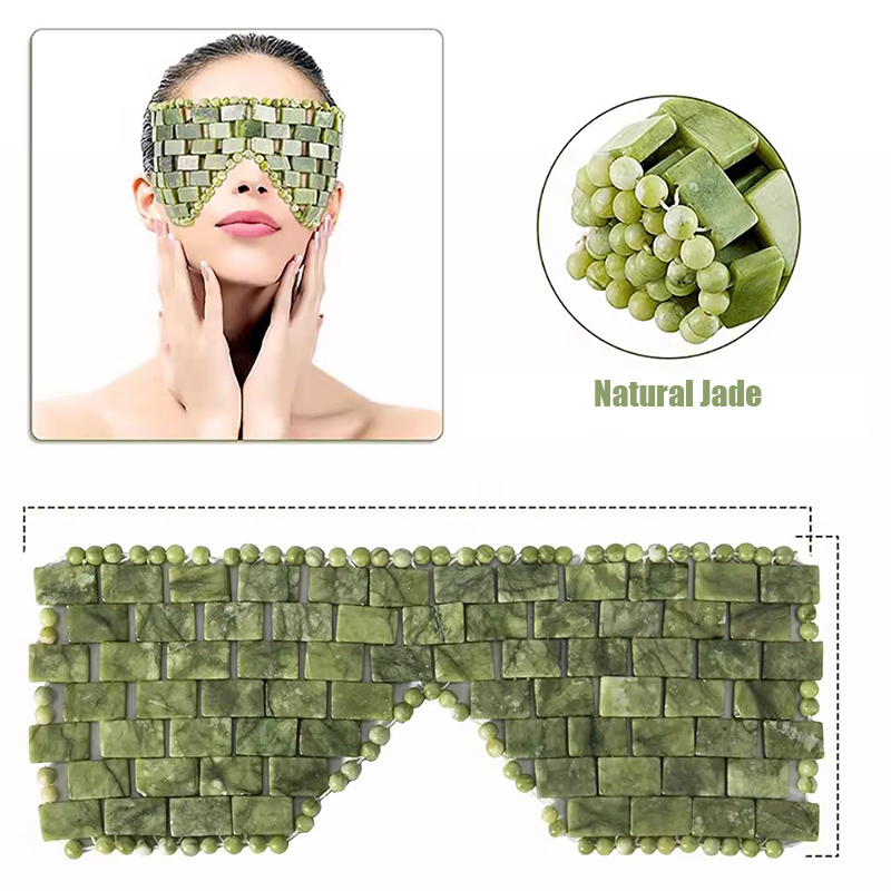 Natural Xiuyan Jade Facial Mas - Jade Roller Gua Sha ulasan dan harga