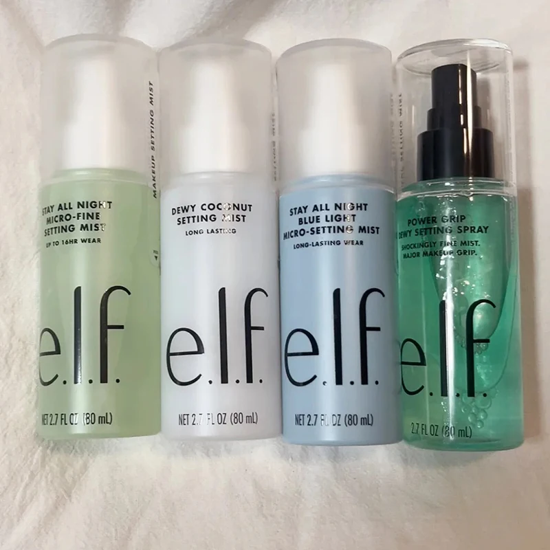 Elf Makeup Power Grip Dewy Set - Setting Spray ulasan dan harga