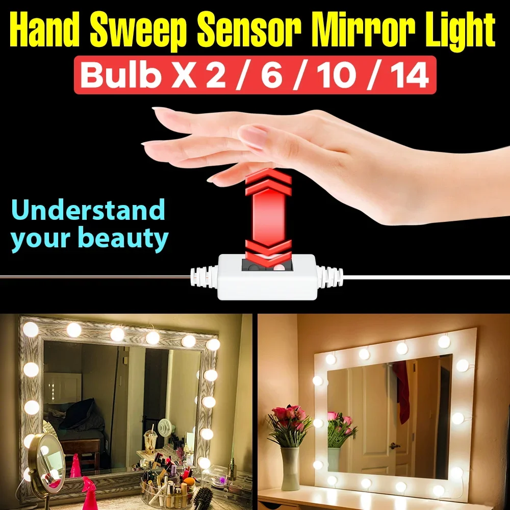 Lady LED Beauty Makeup Lights  - Beauty Makeup Light ulasan dan harga