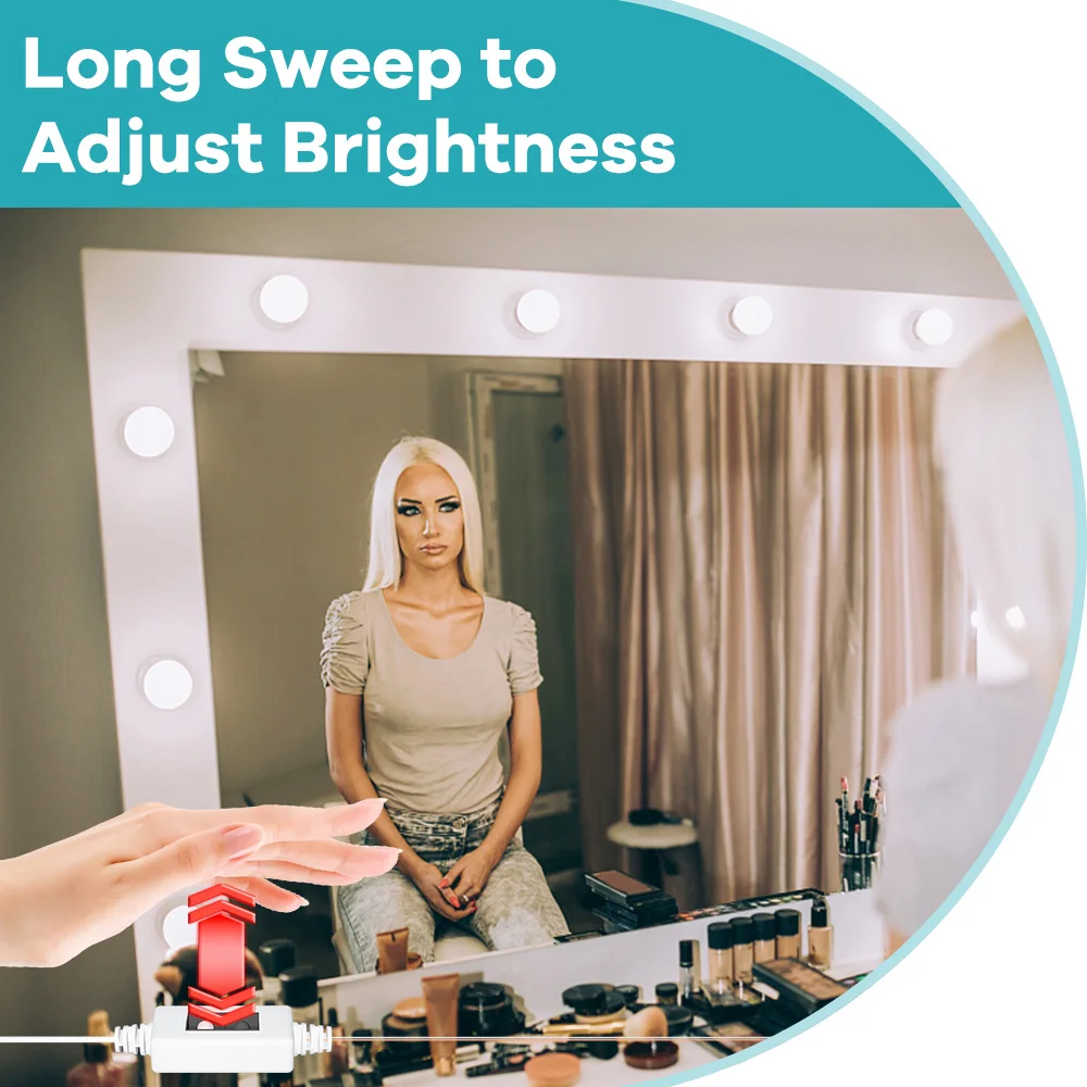 Lady LED Beauty Makeup Lights  - Beauty Makeup Light ulasan dan harga