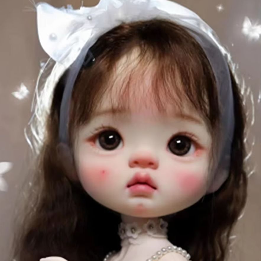 Amber Girl Head Resin Doll Par - Just Beauty Makeup ulasan dan harga